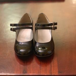 Harper Canyon Nordstrom black shiny high heel 13.5
